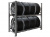 Стеллаж MS Pro 1200/1353x606 стационарный для хранения 8 шин Стеллаж MS Pro 1200/1353x606 стационарный для хранения 8 шин